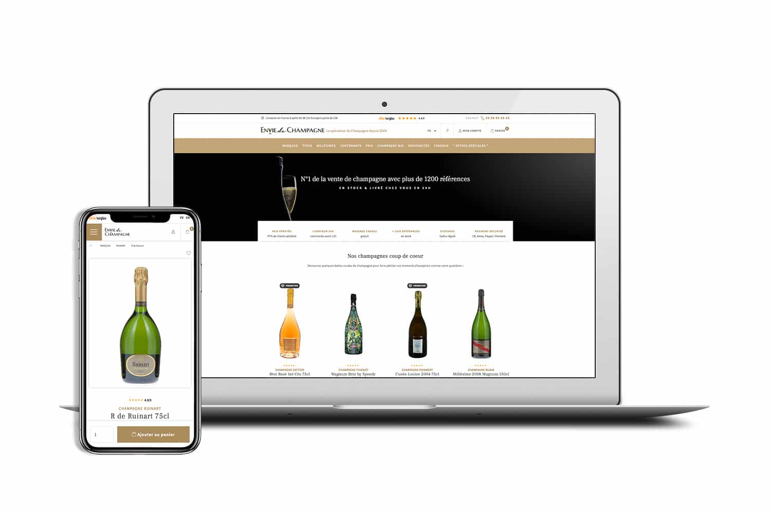 site internet envie de champagne